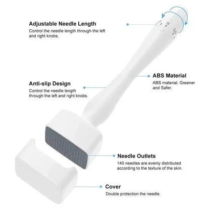 Compact Metal Facial Massager