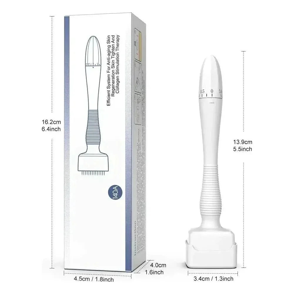 Compact Metal Facial Massager