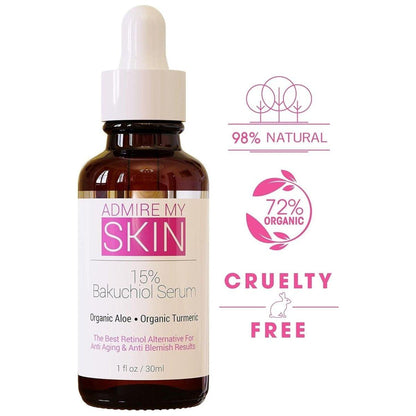 Gentle 15% Bakuchiol Serum - 30ml | Natural Anti Aging Treatment