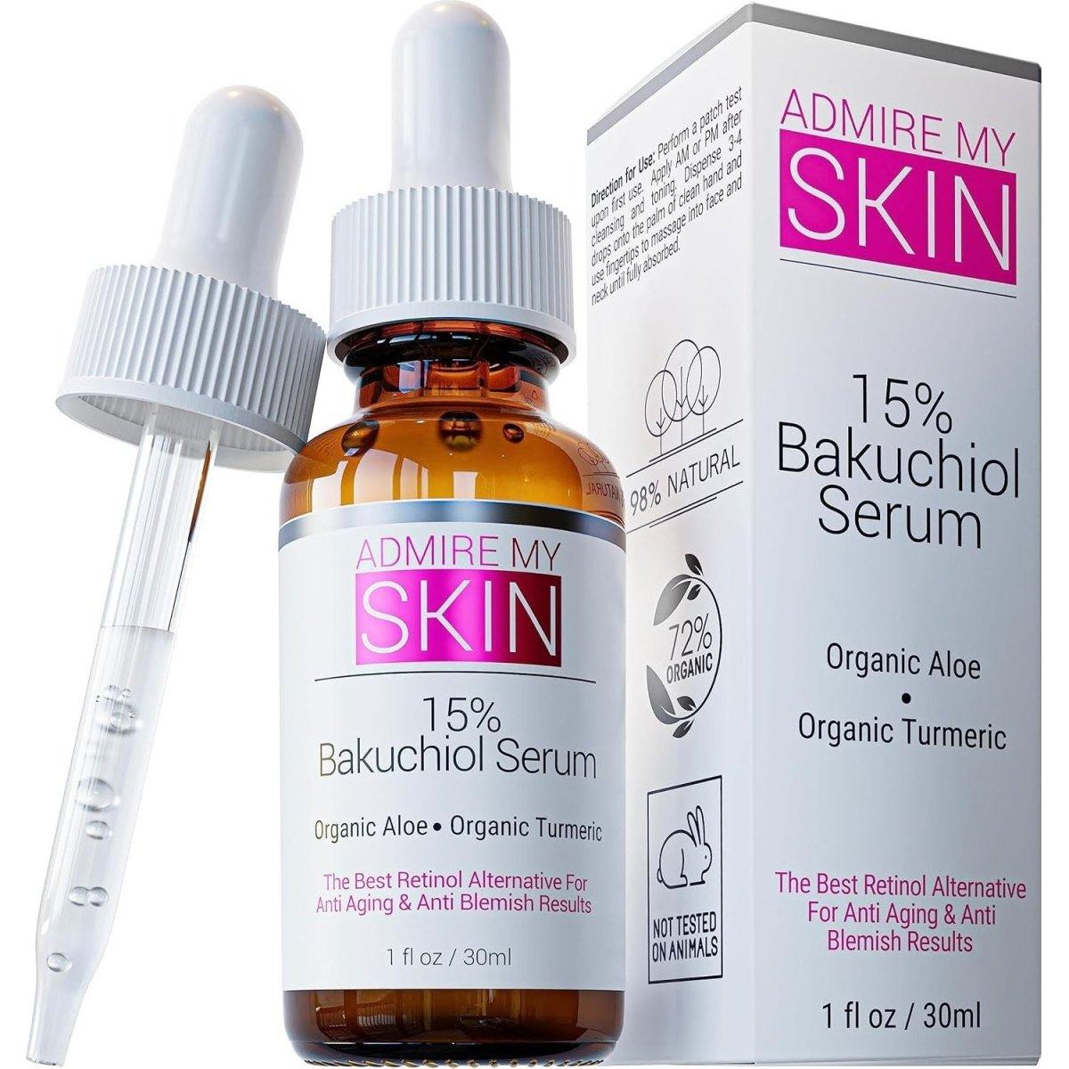Gentle 15% Bakuchiol Serum - 30ml | Natural Anti Aging Treatment - Mycosmeticslondon