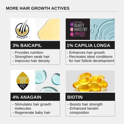 Nourishing Hair Growth Serum with Biotin & Rosemary