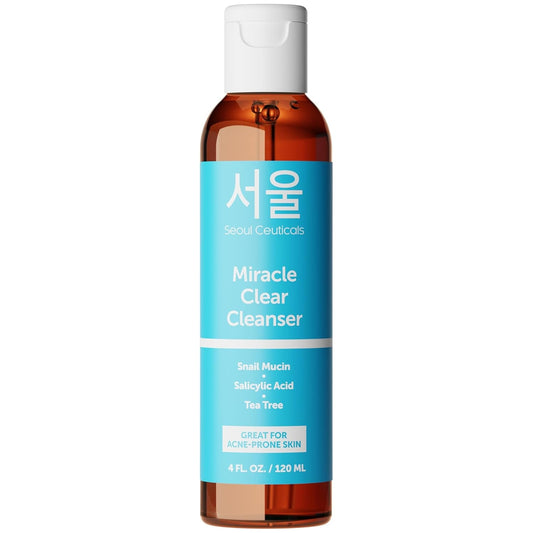 Natural Acne Face Cleanser with Salicylic Acid - Mycosmeticslondon