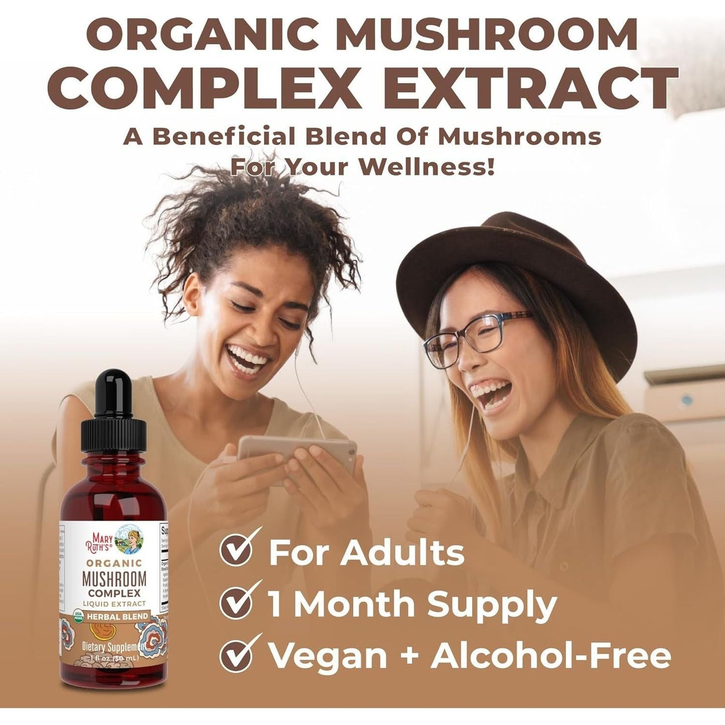 Natural Mushroom Immunity Boost Liquid Extract 30ml