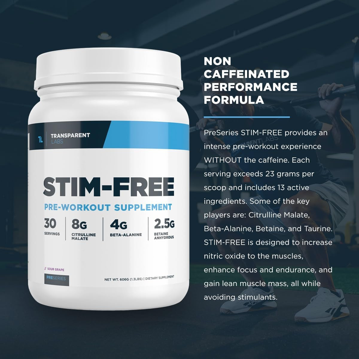 Natural Pre Workout Supplement for Energy and Endurance