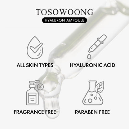 TOSOWOONG Intensive Hydrating Serum 100ml Moisture & Skin Repair