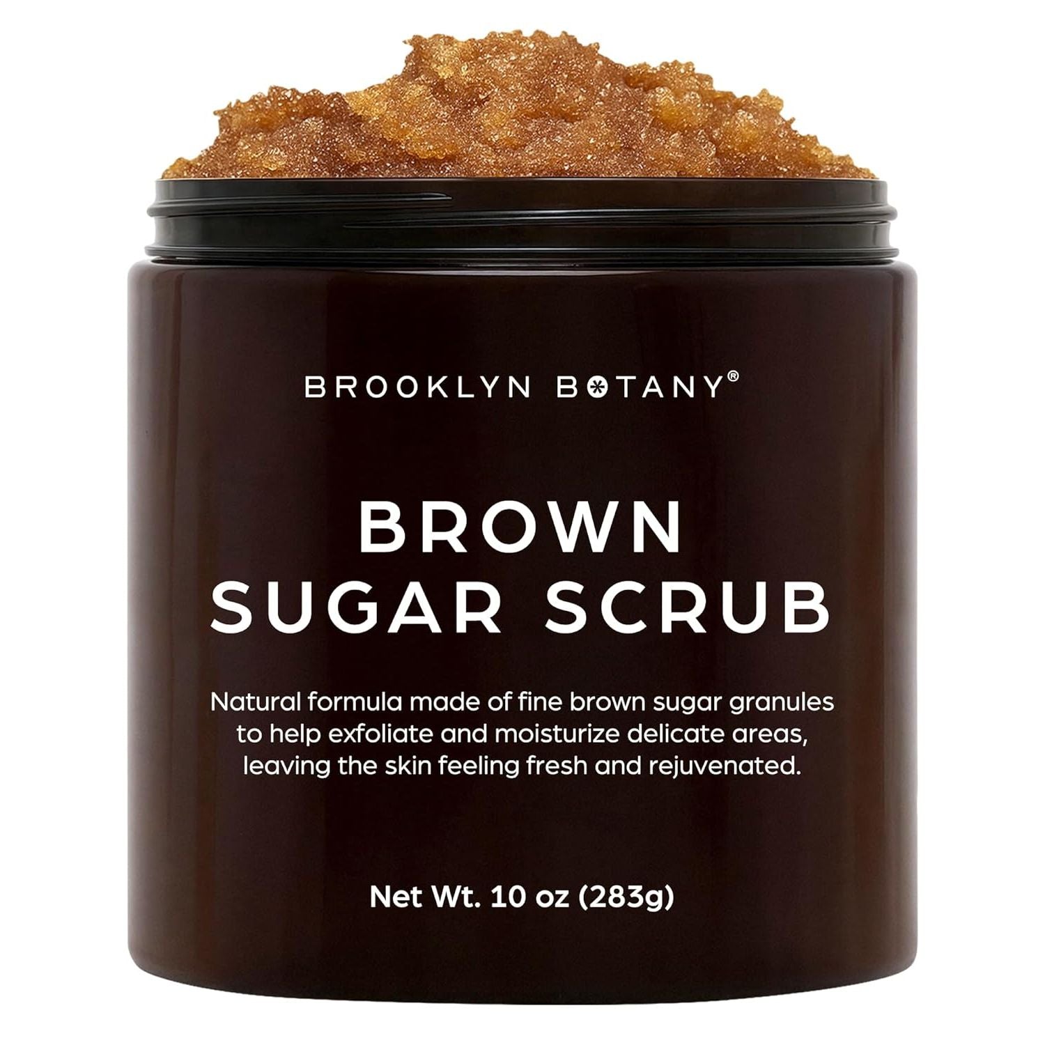 Natural Exfoliating Body Scrub with Brown Sugar - Mycosmeticslondon