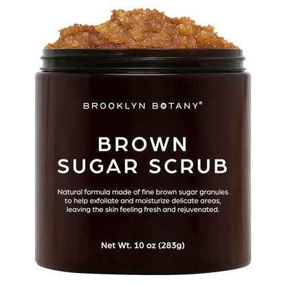 Natural Exfoliating Body Scrub with Brown Sugar - Mycosmeticslondon