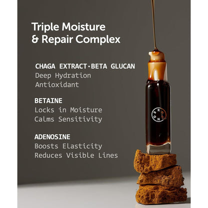 Natural Chaga Mushroom Face Serum - Intensive Moisture