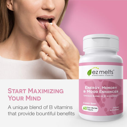 Fast Dissolving Vitamin Tablets for Energy and Brain Boost