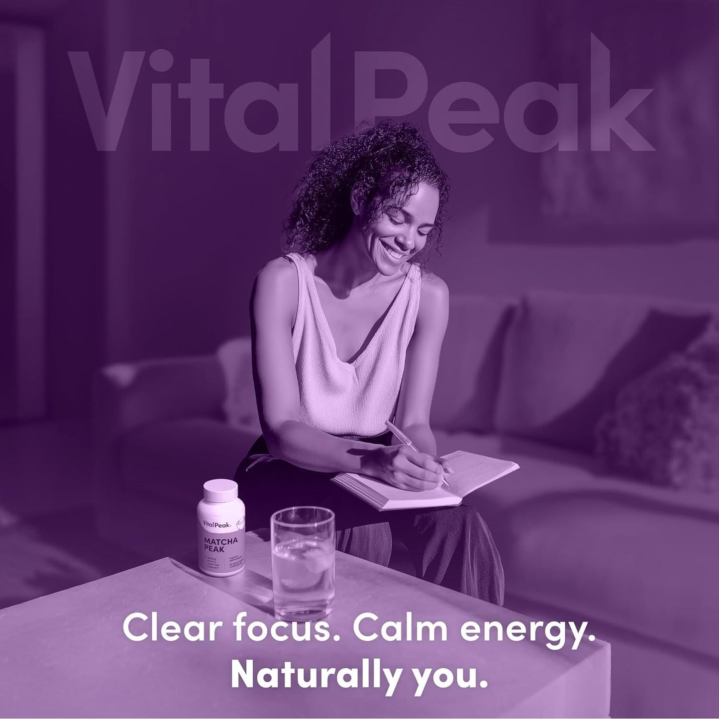 Natural Green Tea Matcha Capsules - Boost Energy & Focus