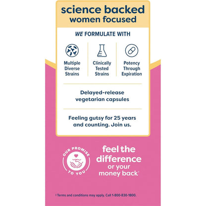 Probiotics for Women - 60 Count, 50 Billion CFU