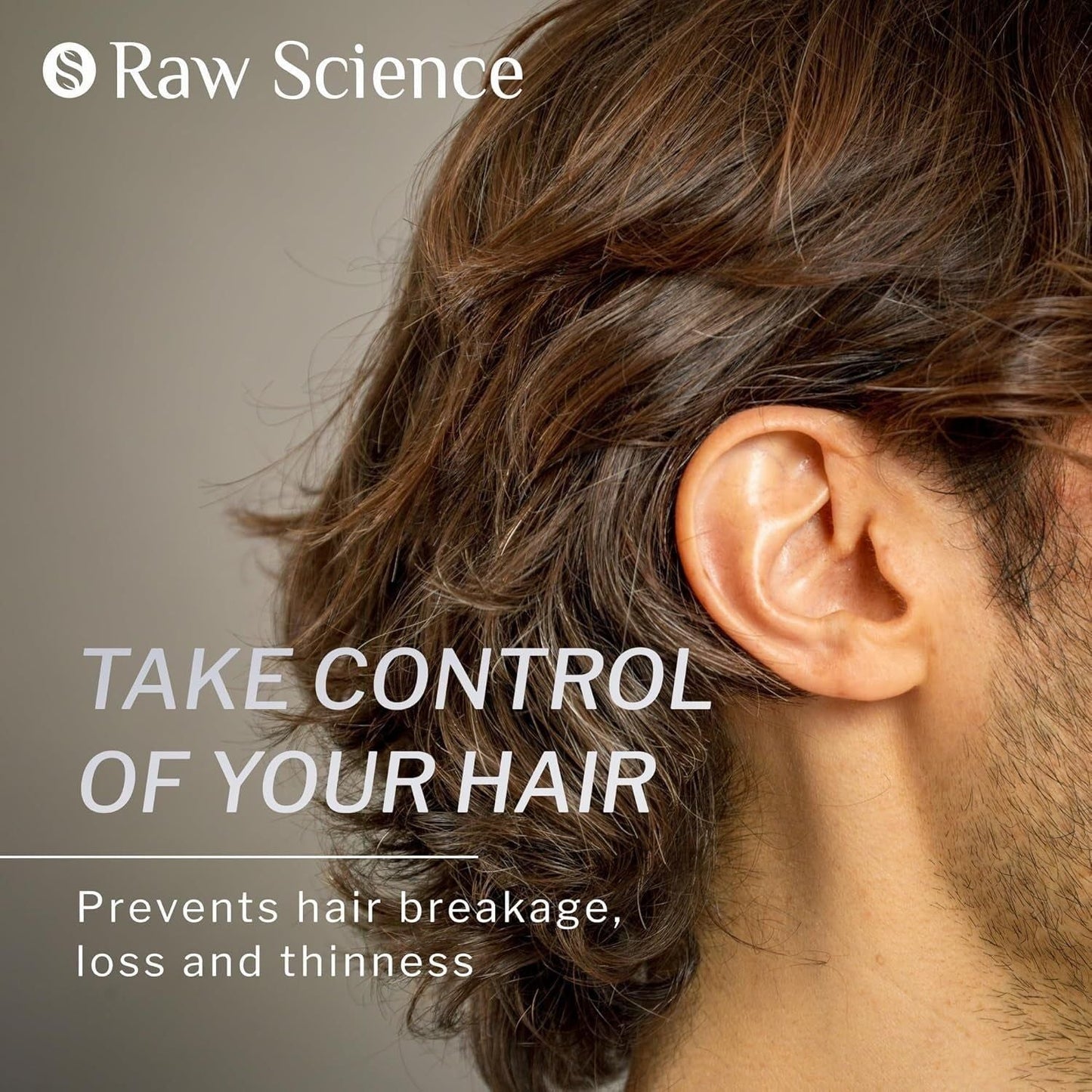 Natural Hair Growth Supplements - Biotin and Saw Palmetto Capsules