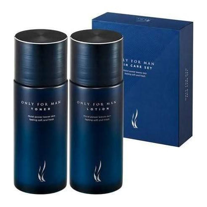 Men's Oil Control Skincare Kit, Toner & Moisturizer Set