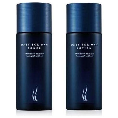 Men's Oil Control Skincare Kit, Toner & Moisturizer Set