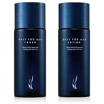 Men's Oil Control Skincare Kit, Toner & Moisturizer Set