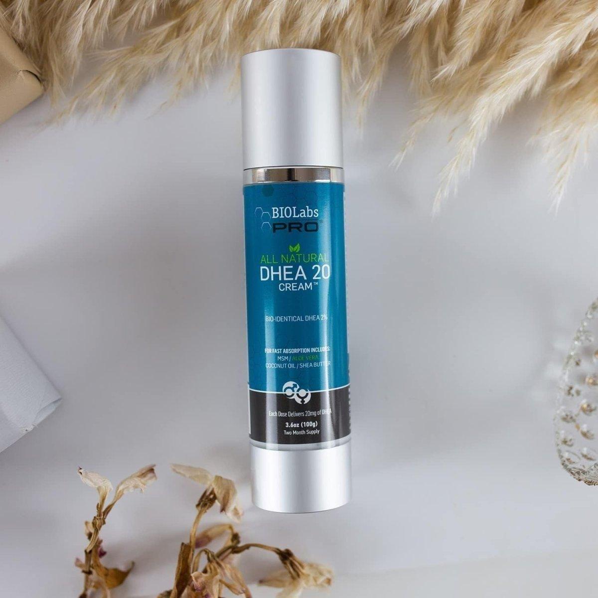 Natural DHEA Cream for Men and Women 20mg