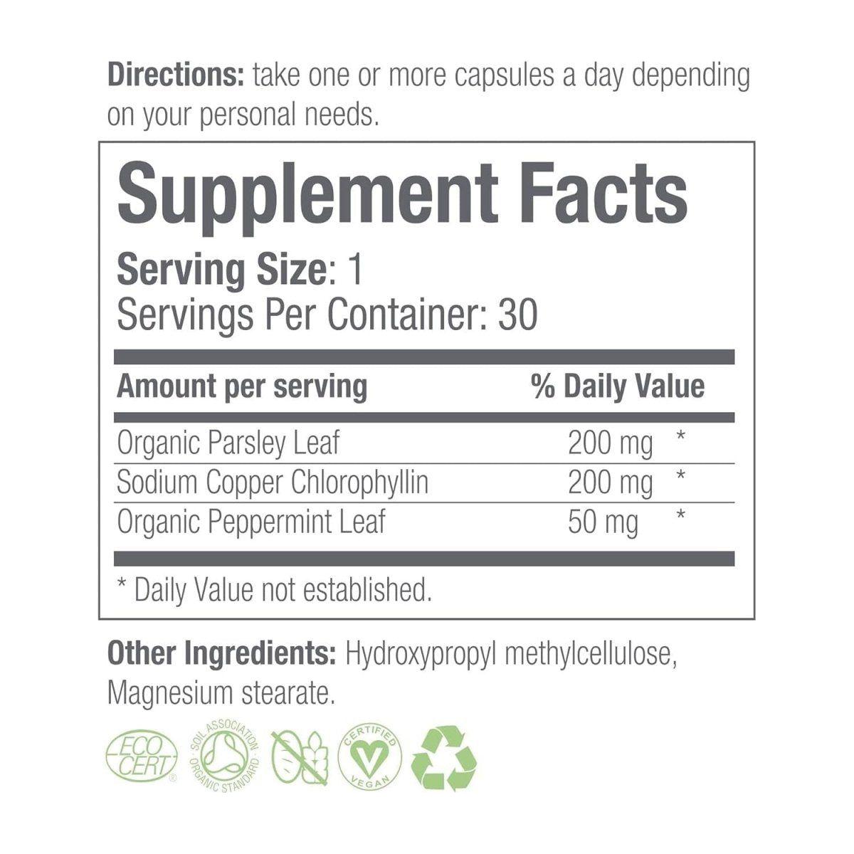 Effective Natural Body Odor Control Pills