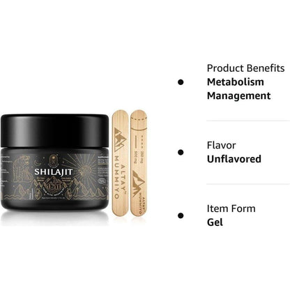Premium Himalayan Shilajit Resin Supplement 50g
