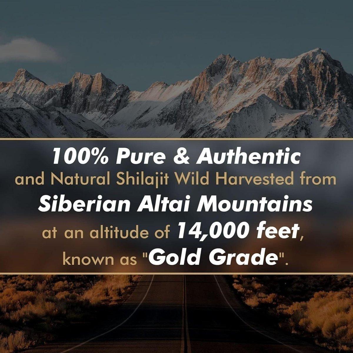 Premium Himalayan Shilajit Resin Supplement 50g