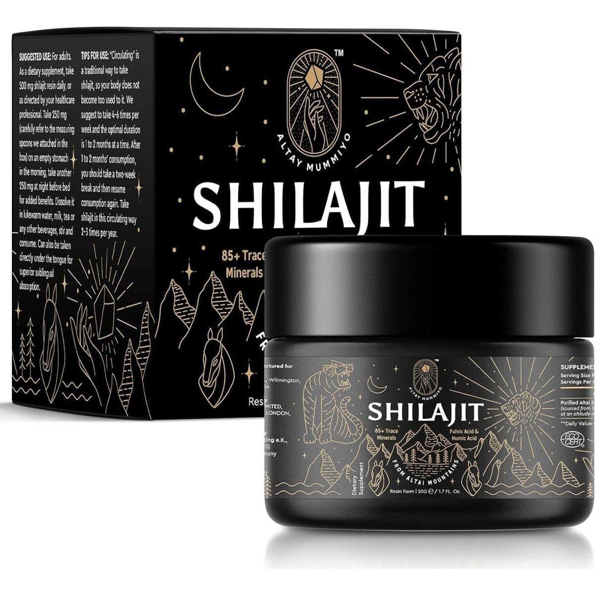 Premium Himalayan Shilajit Resin Supplement 50g