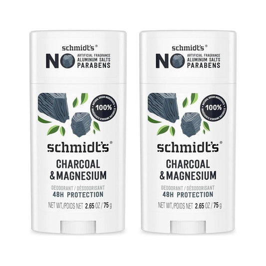 Natural Vegan Deodorant Stick with Charcoal & Magnesium - Mycosmeticslondon