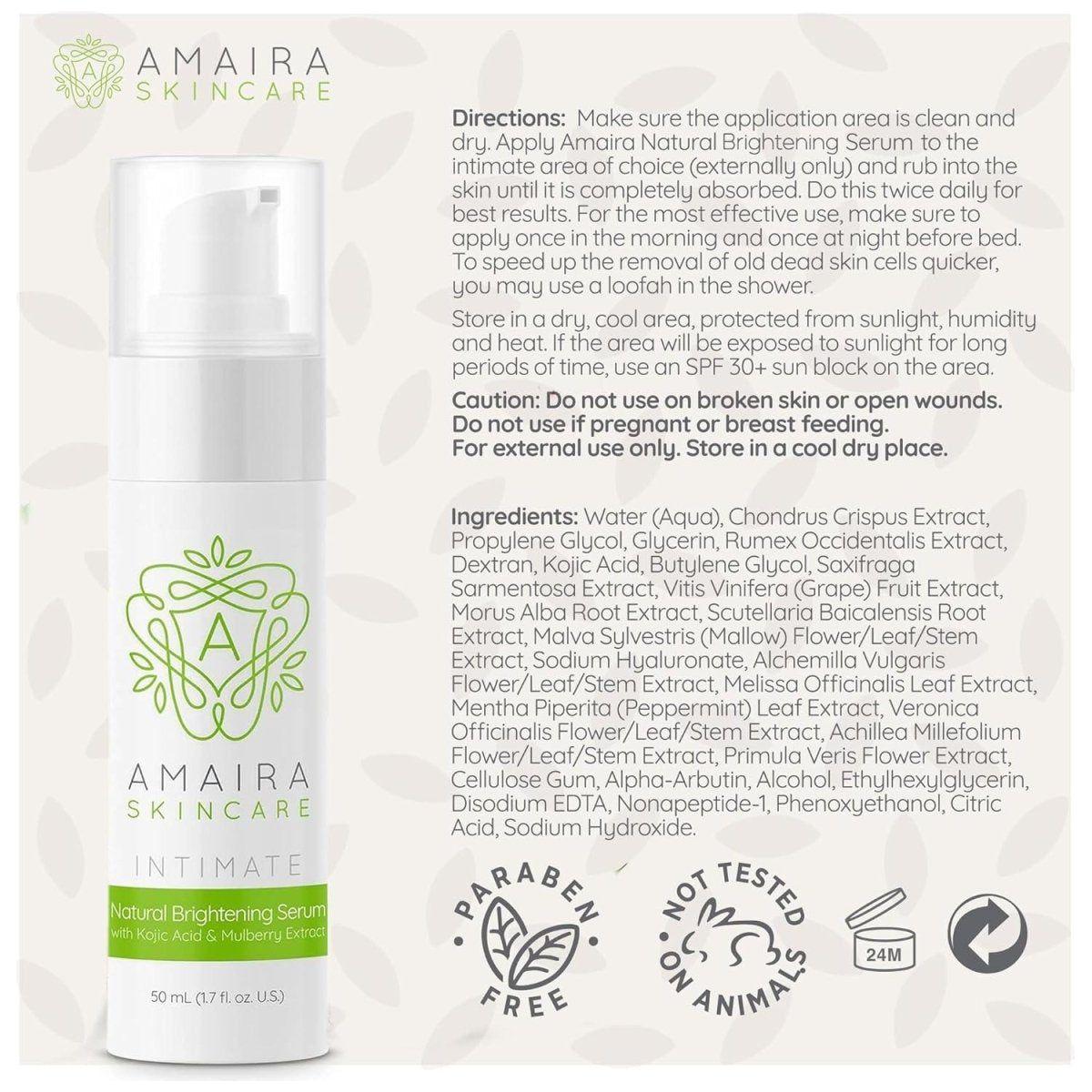 Gentle Skin Brightening Serum for Sensitive Areas