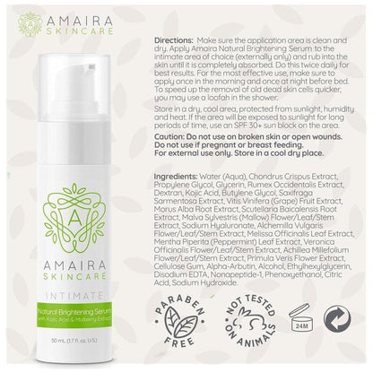 Gentle Skin Brightening Serum for Sensitive Areas