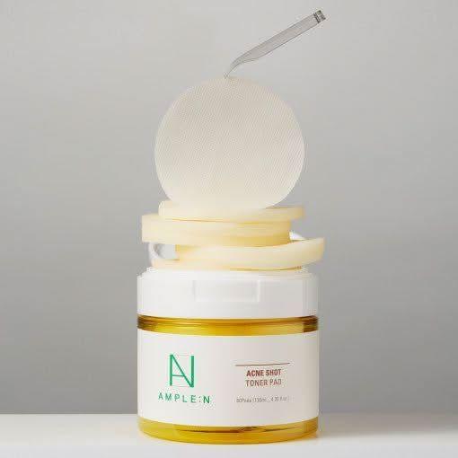 Effective Acne Toner Pads - 130ml, Gentle Exfoliating Skin Toner