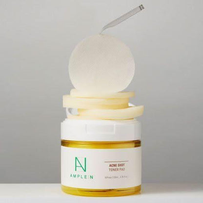 Effective Acne Toner Pads - 130ml, Gentle Exfoliating Skin Toner