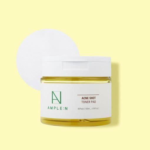 Effective Acne Toner Pads - 130ml, Gentle Exfoliating Skin Toner - Mycosmeticslondon