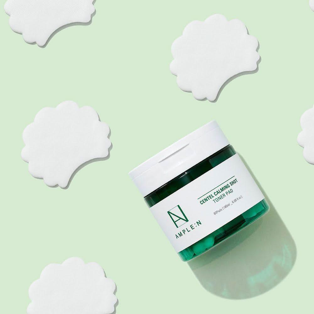 Gentle Cica Calming Face Toner Pads