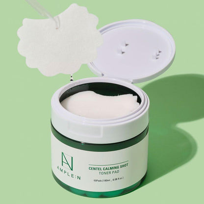 Gentle Cica Calming Face Toner Pads
