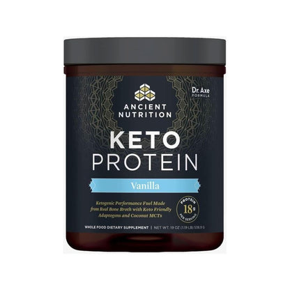 Keto Protein Powder with Collagen - Vanilla Flavor - Mycosmeticslondon