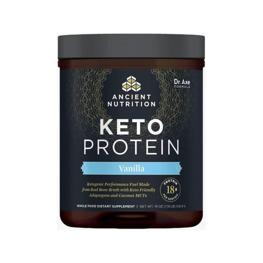Keto Protein Powder with Collagen - Vanilla Flavor - Mycosmeticslondon