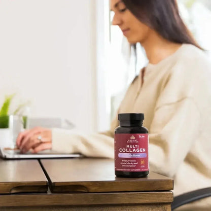 Natural Collagen Brain Support Supplement Capsules