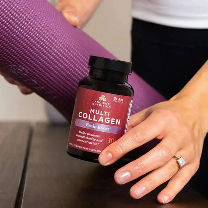 Natural Collagen Brain Support Supplement Capsules