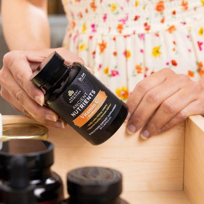 Natural Vitamin C Probiotic Supplement for Immune Boost