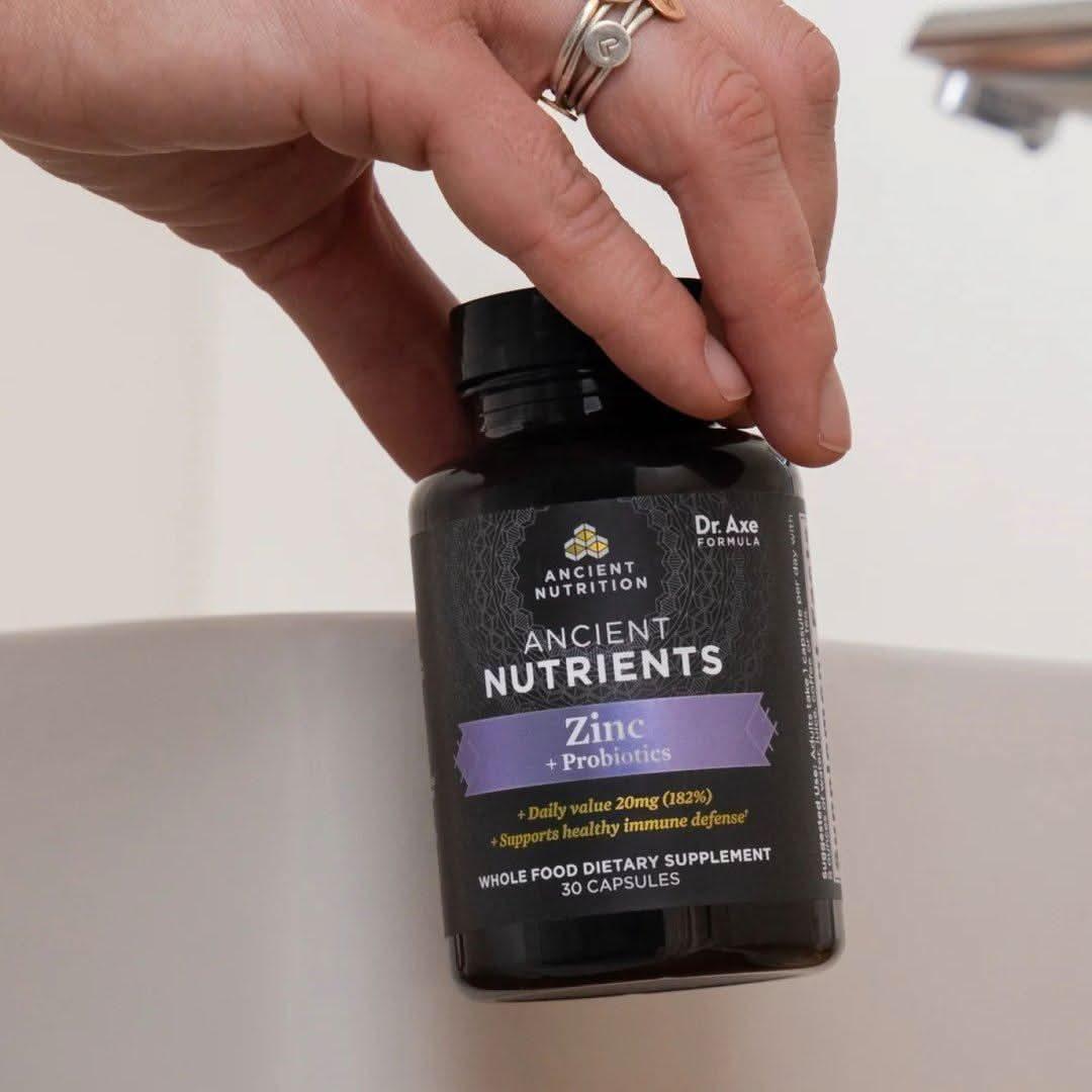 Daily Zinc Probiotic Supplement for Immune Health
