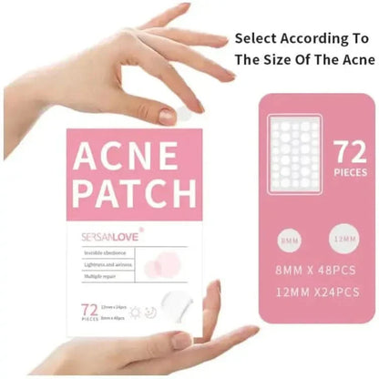 Fast Acne Spot Treatment Patches (72 Count)