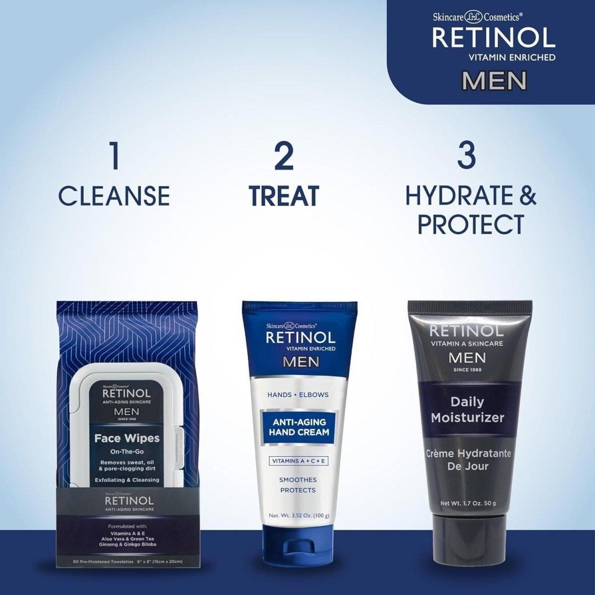 Men's Anti Aging Hand Cream with Retinol 100ml