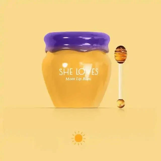 Moisturizing Lip Balm for Dry Lips - Honey & Sakura