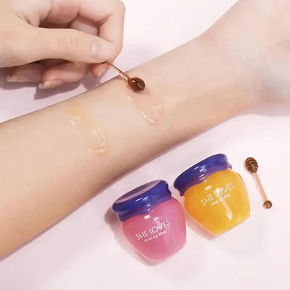 Moisturizing Lip Balm for Dry Lips - Honey & Sakura