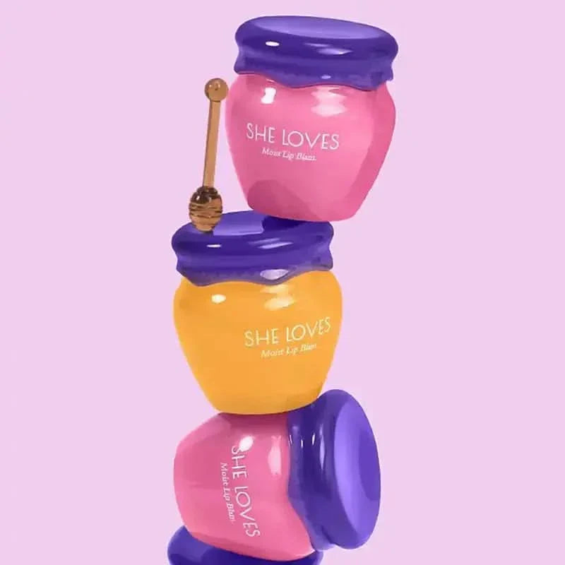 Moisturizing Lip Balm for Dry Lips - Honey & Sakura