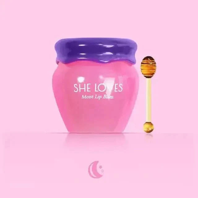 Moisturizing Lip Balm for Dry Lips - Honey & Sakura