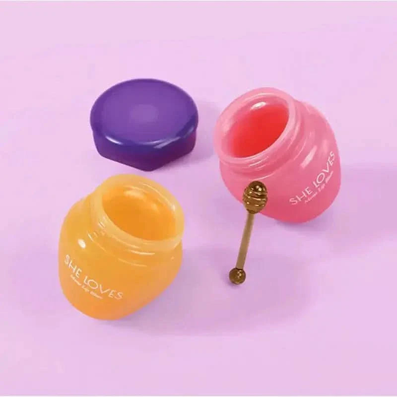 Moisturizing Lip Balm for Dry Lips - Honey & Sakura