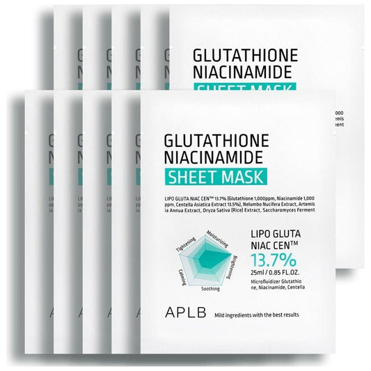 Nourishing Vitamin Face Mask Set 10 Pack - Mycosmeticslondon