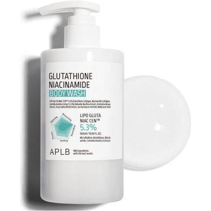 Nourishing Body Wash with Glutathione and Niacinamide 500ml - Mycosmeticslondon