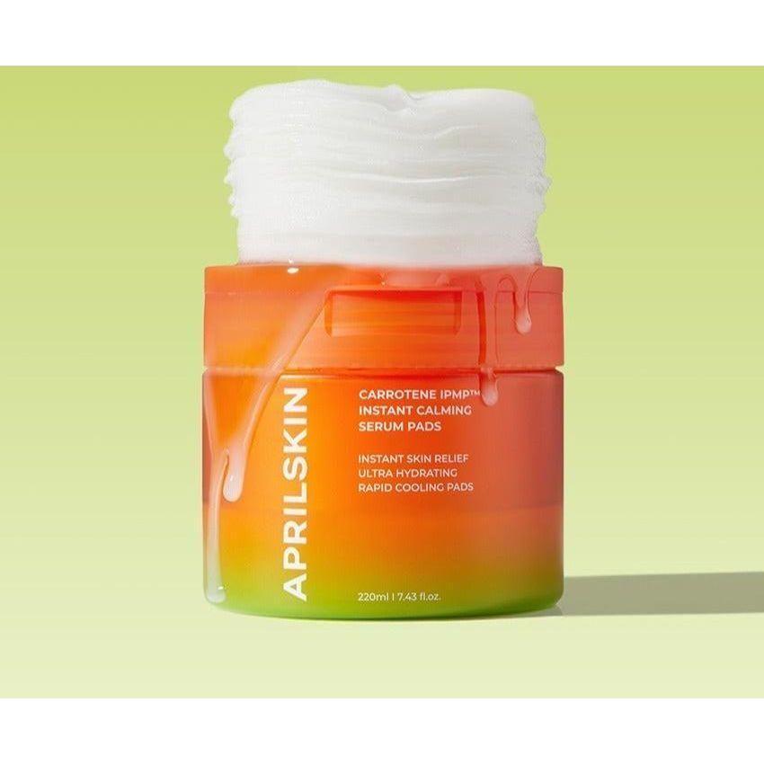 Soothing Carrot Serum Calming Face Pads 220ml