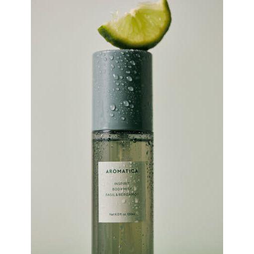 Natural Refreshing Body Spray Basil & Bergamot 120ml