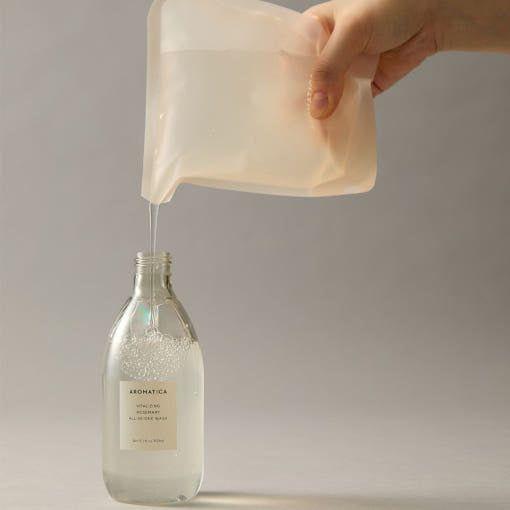 Natural Rosemary Body Wash Refill